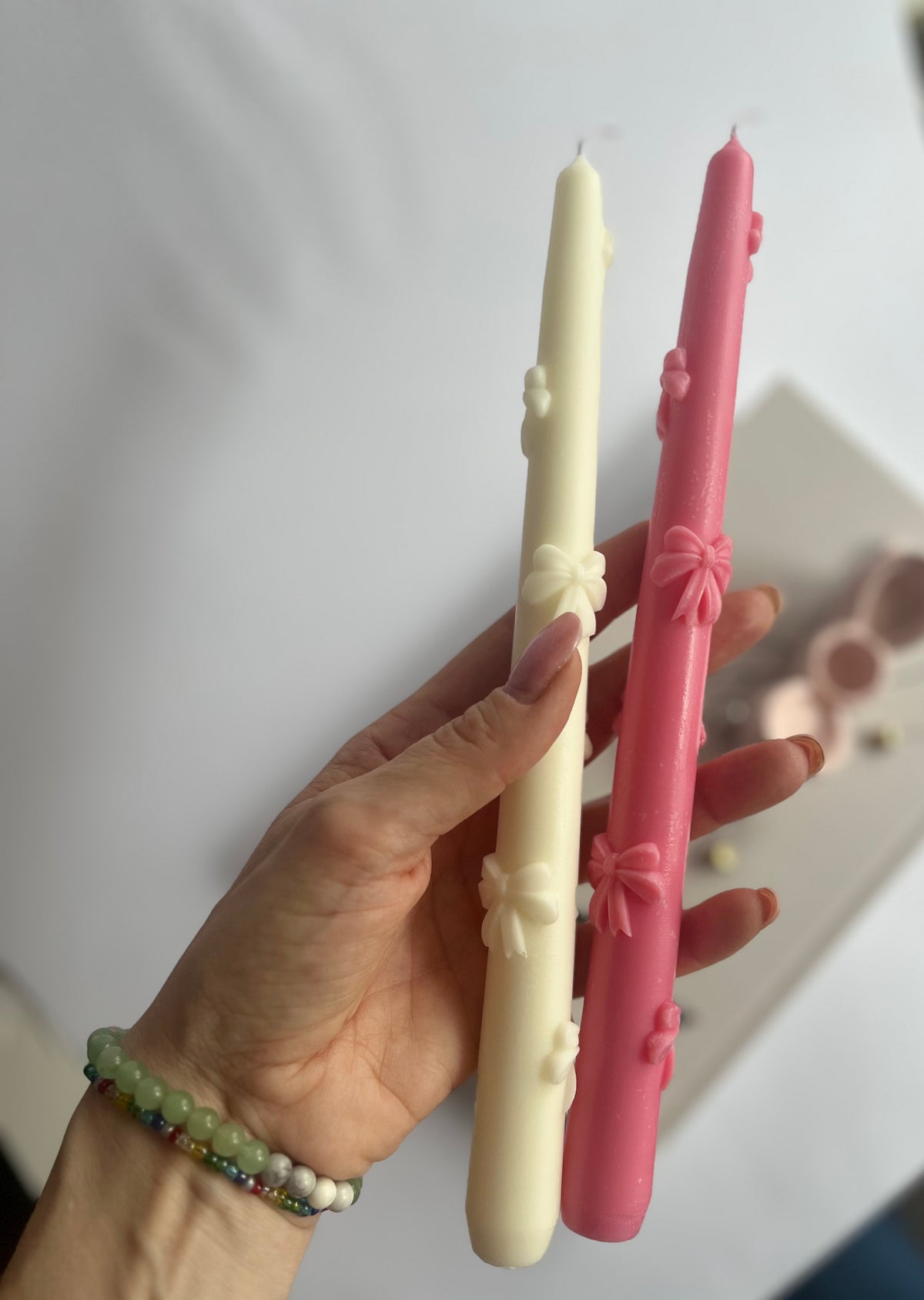 Stabkerze „Sweet Bow“