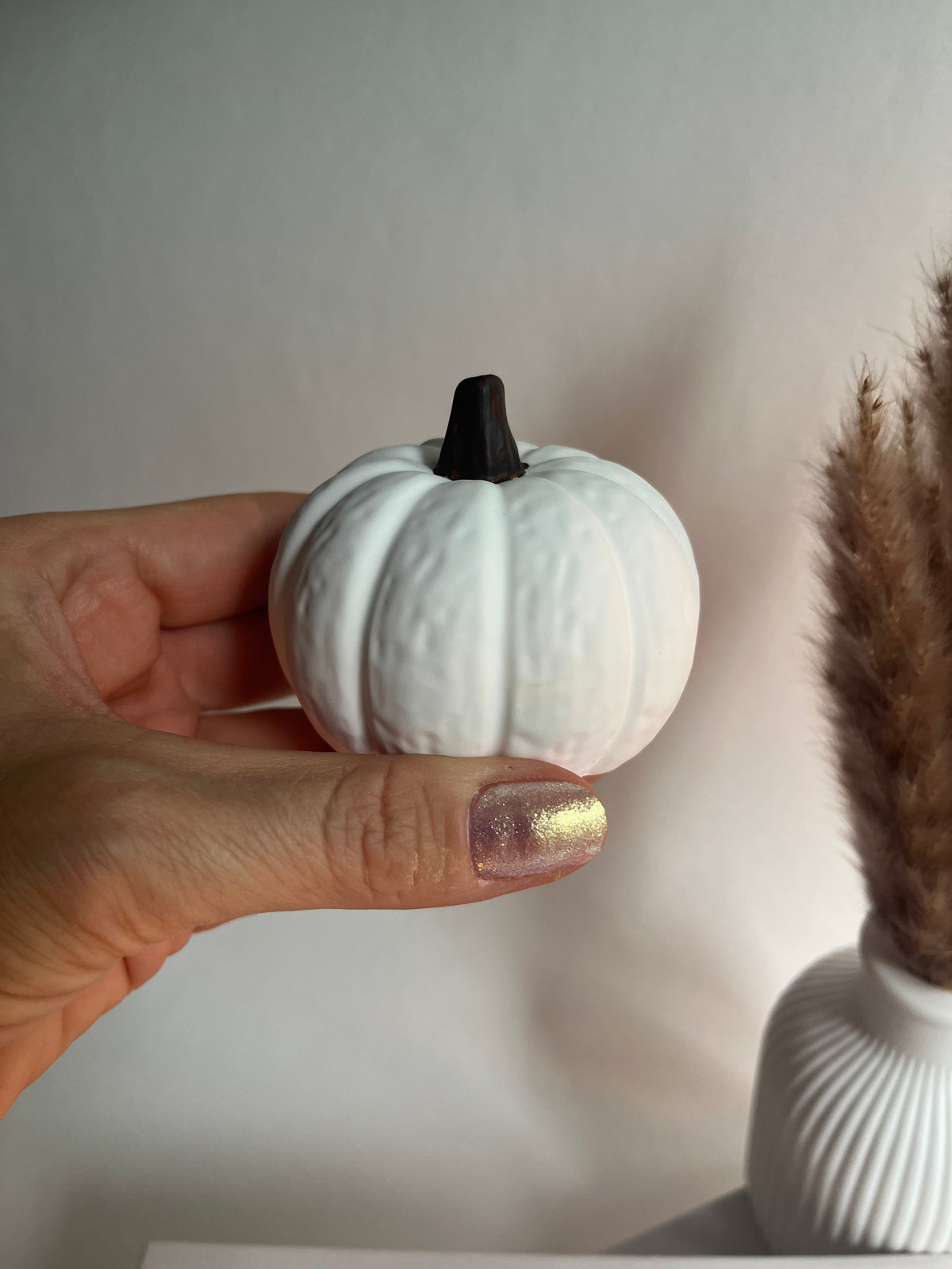 Deko-Kürbis-Set „Autumn Trio“ - handgegossen