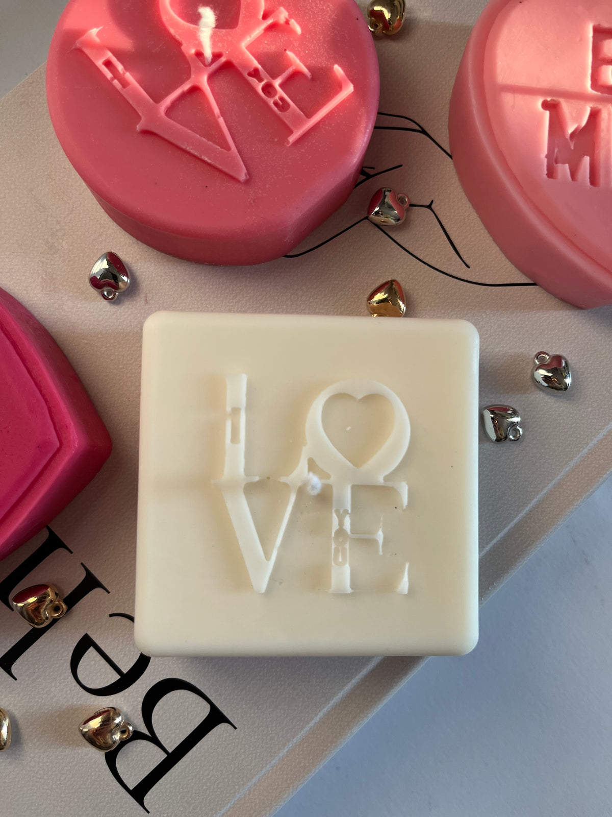 Kerzen „LOVE SERIE“ handgegossene Deko-Kerze