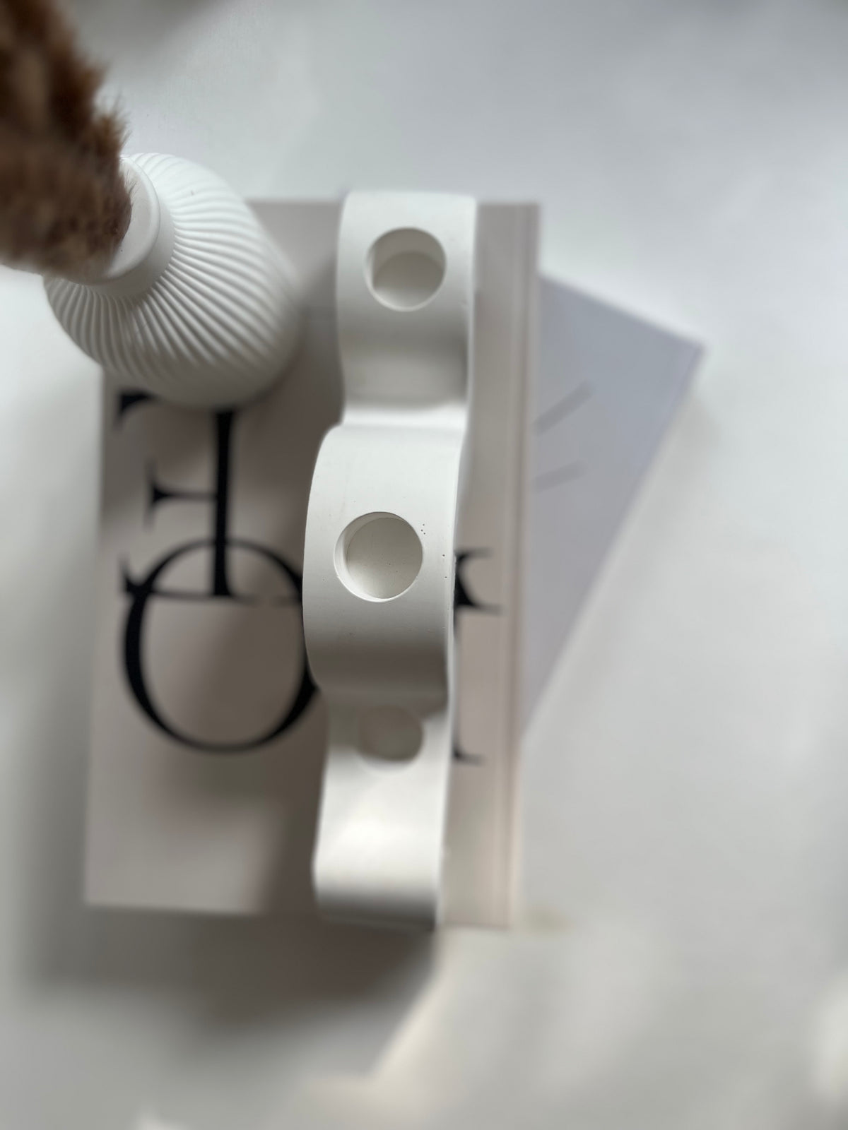 Soft Wave – Kerzenhalter für 3 Stabkerzen