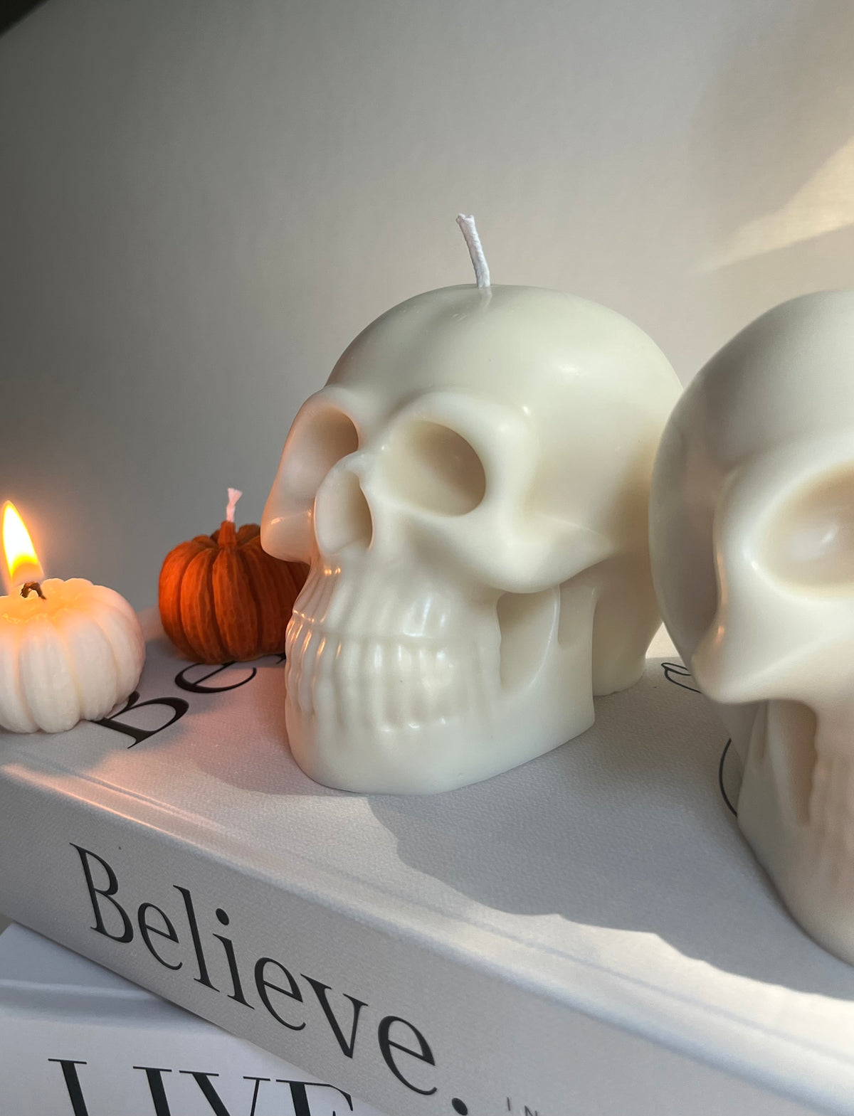 Dekokerze „Totenkopf“
