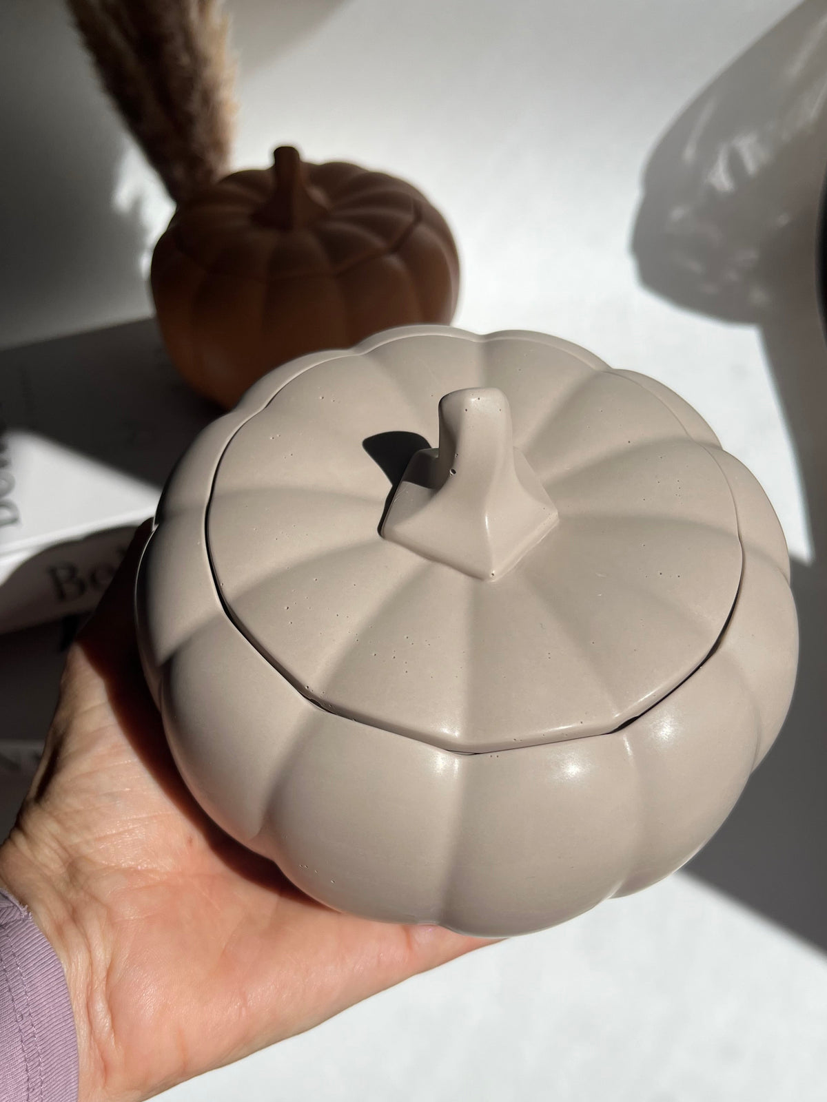 Duftkerze „Pumpkin Glow“ - handgegossen