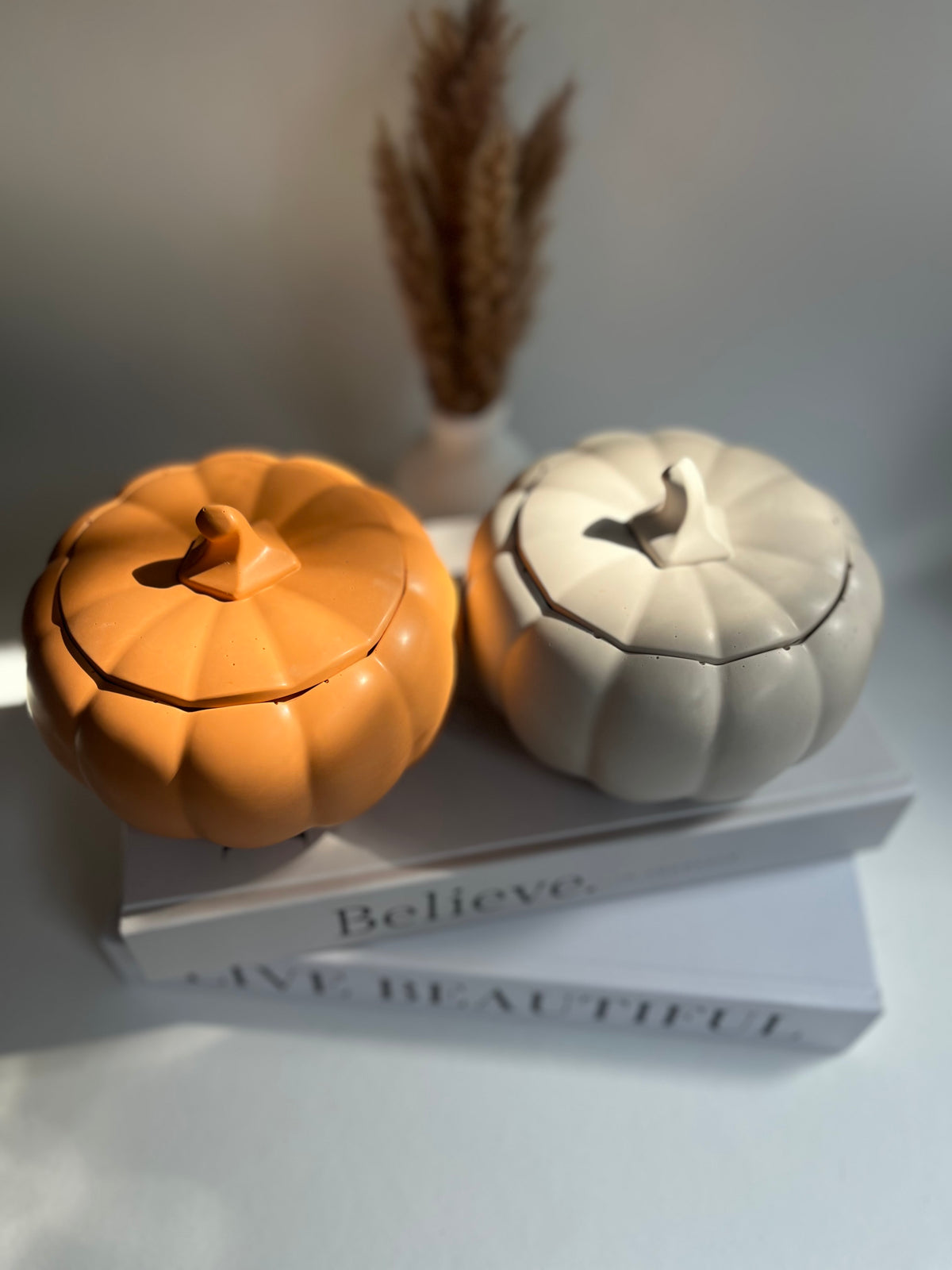 Duftkerze „Pumpkin Glow“ - handgegossen