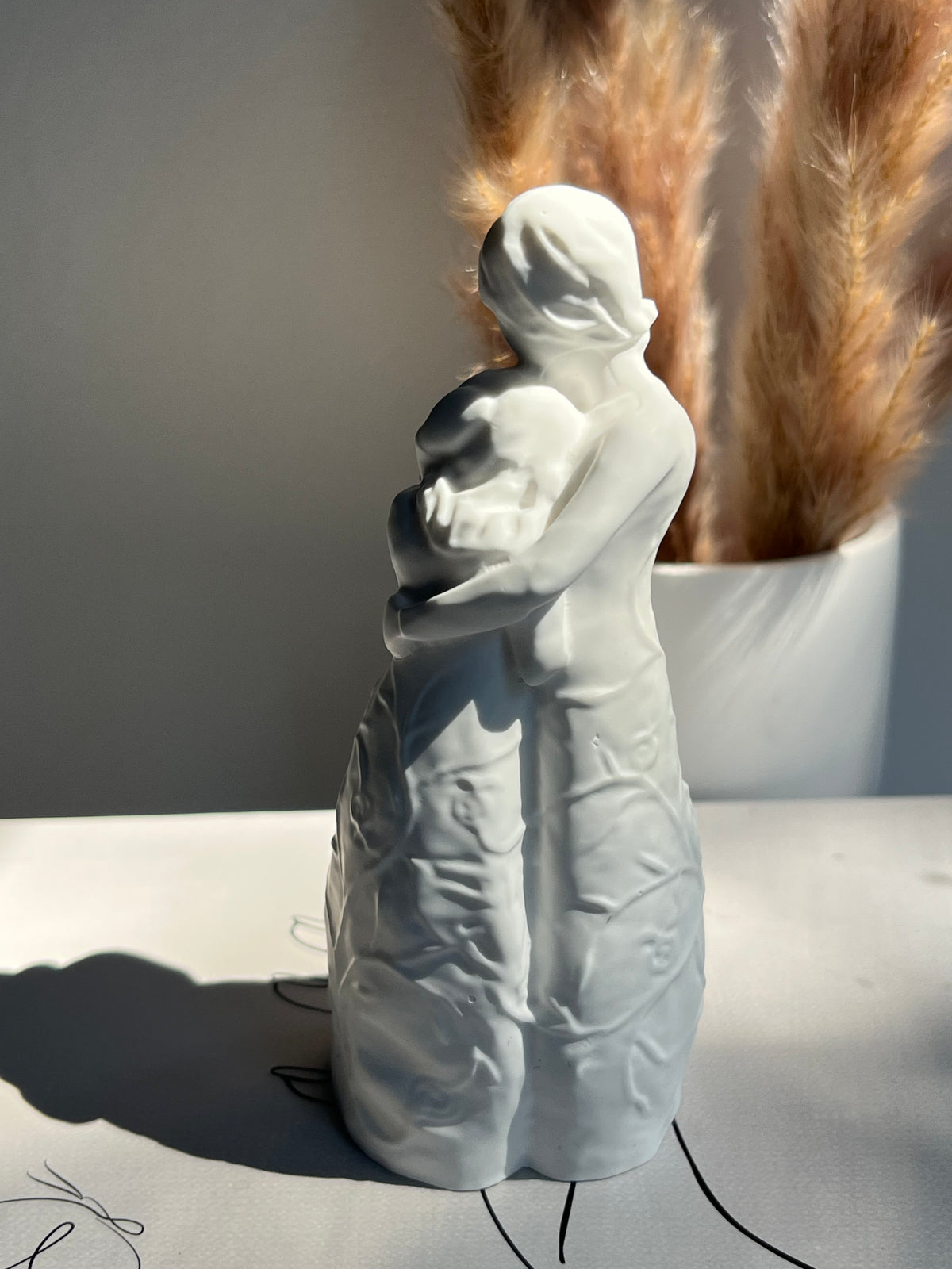 Gipsfigur „MUTTER & KIND“