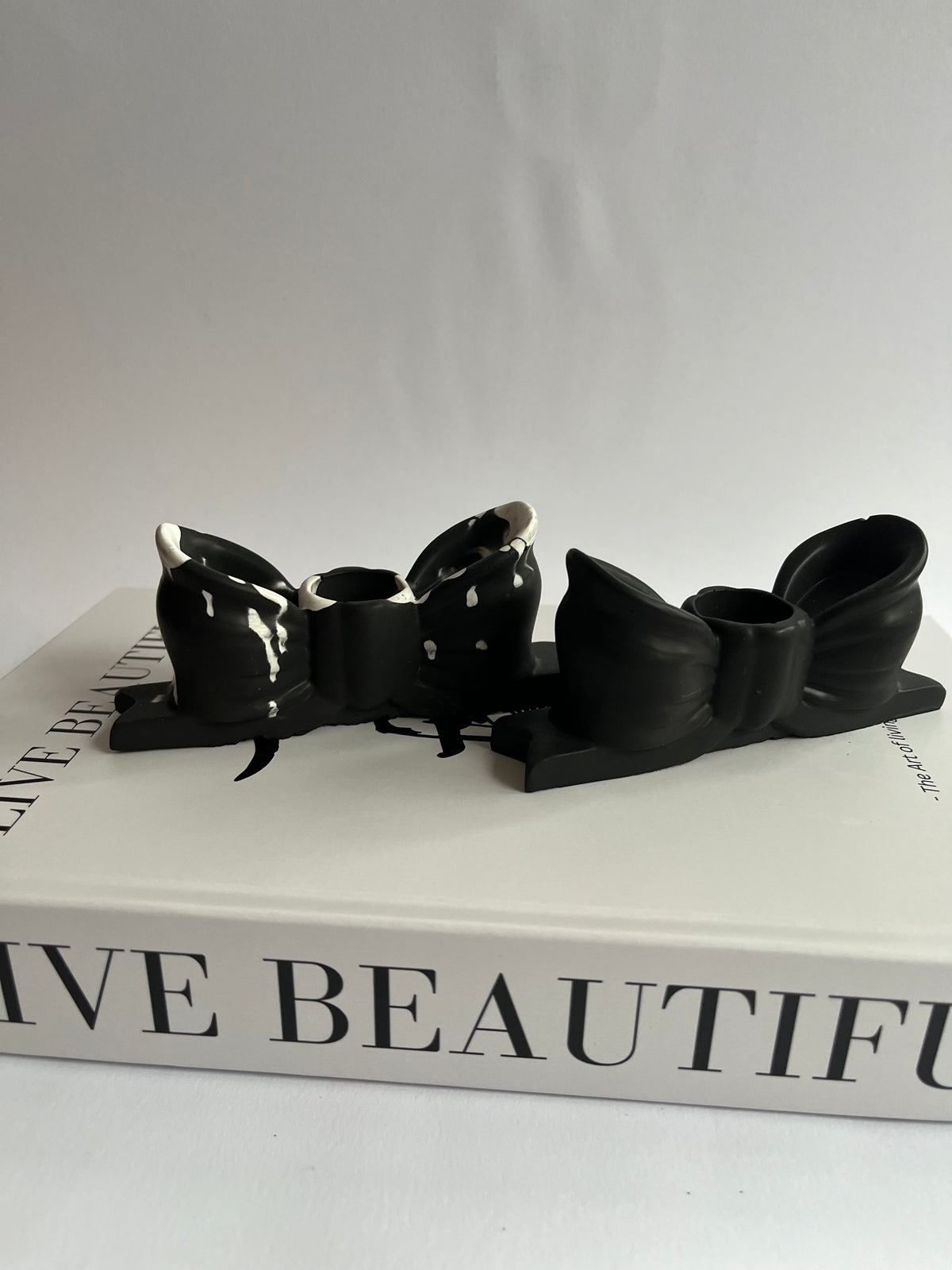 Kerzenhalter „black Beauty“