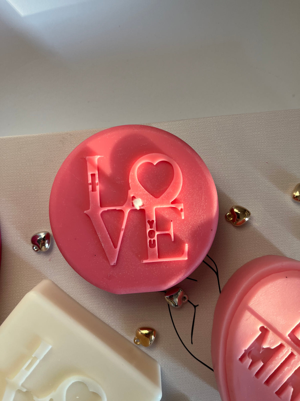 Kerzen „LOVE SERIE“ handgegossene Deko-Kerze