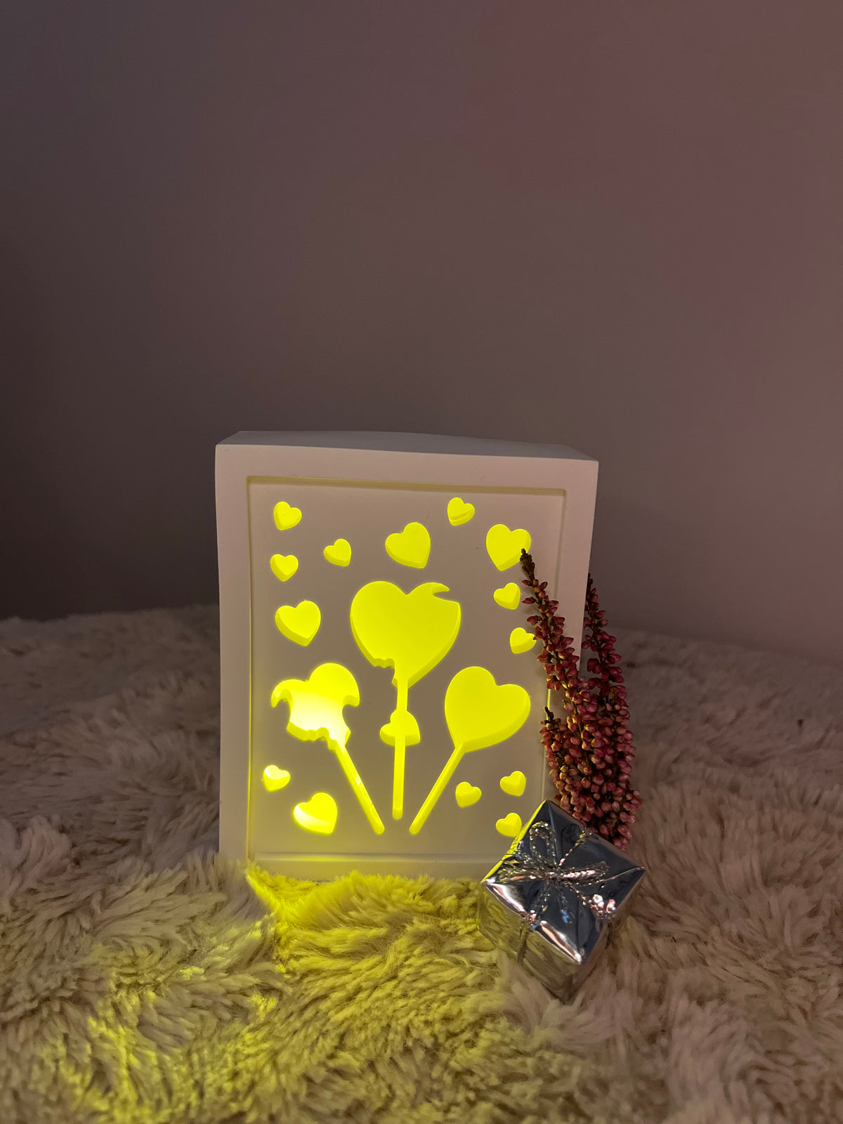 Geschenkkästchen mit austauschbaren Einschiebern