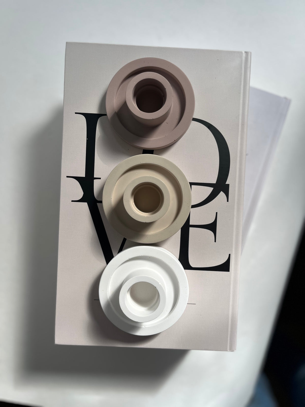Soft Circle – Kerzenhalter für Stabkerzen