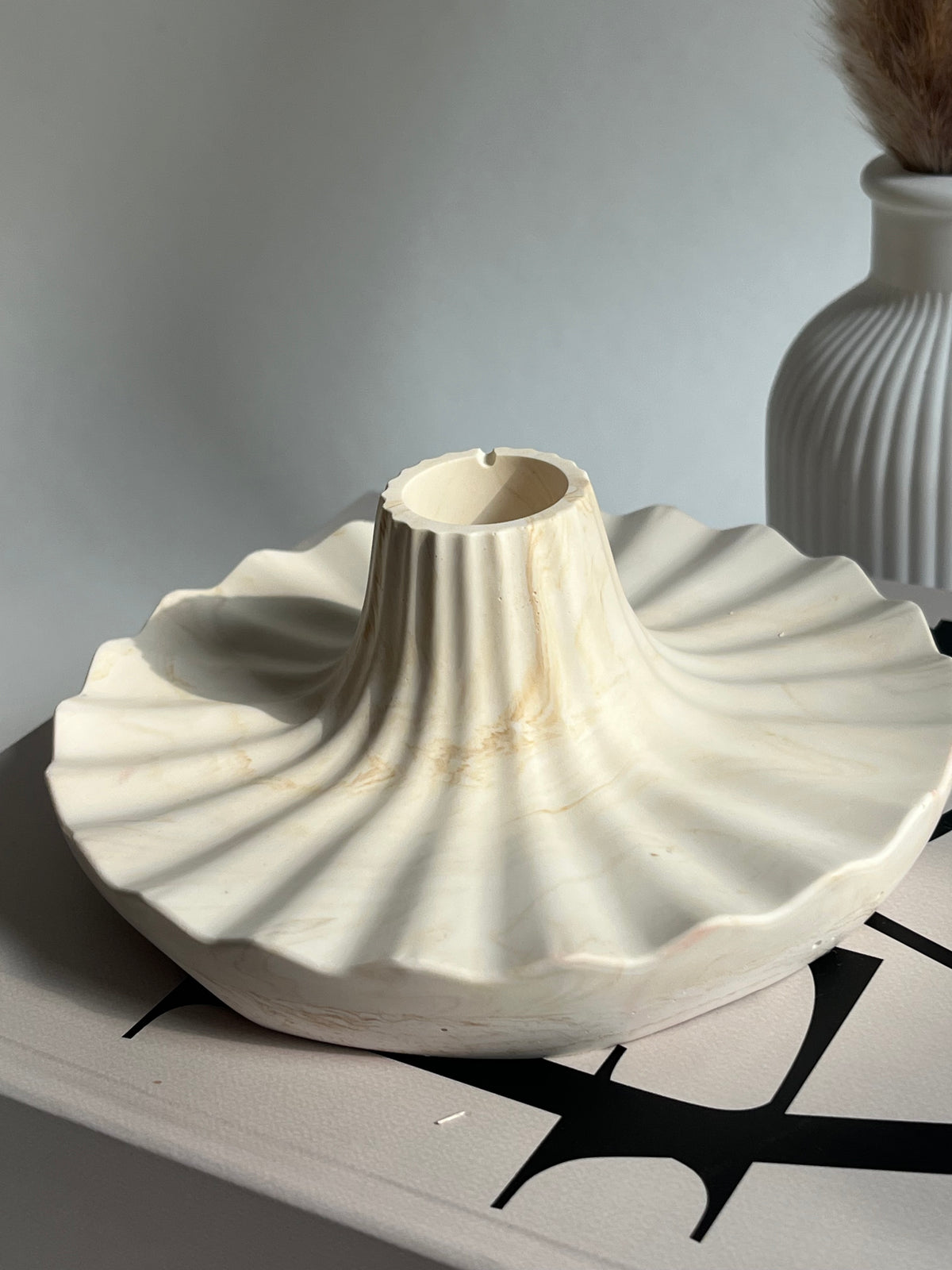 Soft Fan – handgefertigter Kerzenhalter