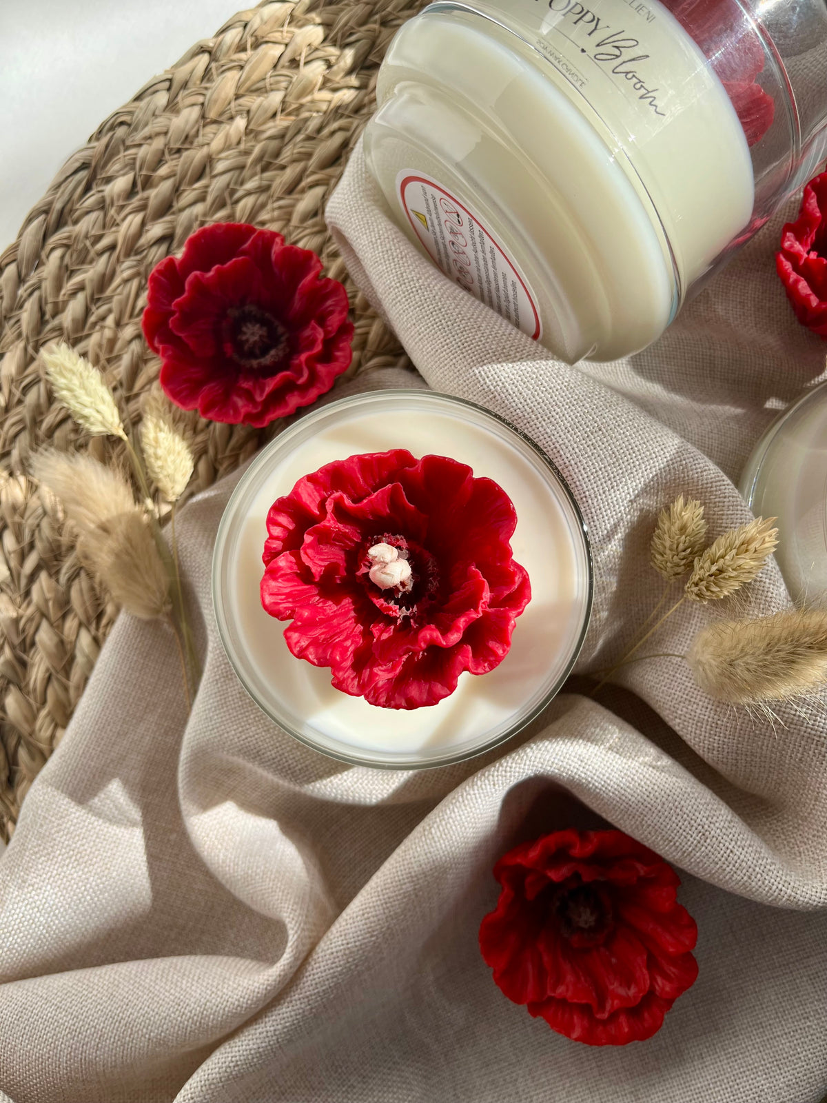POPPY Love | Glasglocke - handgegossen