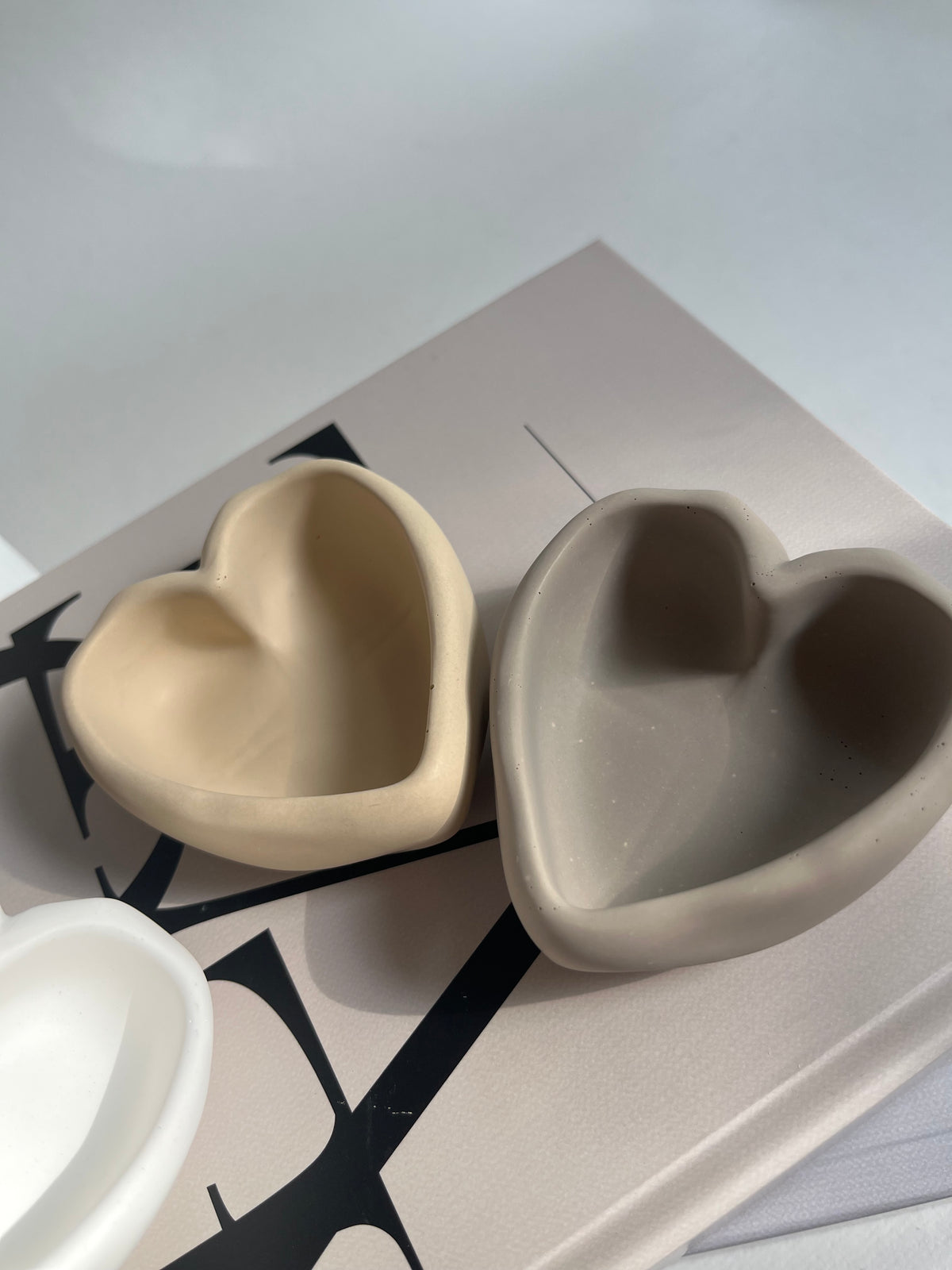 Organic Heart | Herzschale - Handgegossen