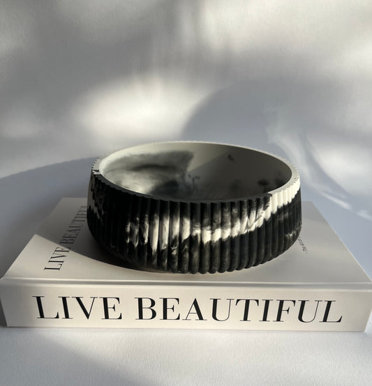 Dekoschale „Ribbed Bowl – Large“