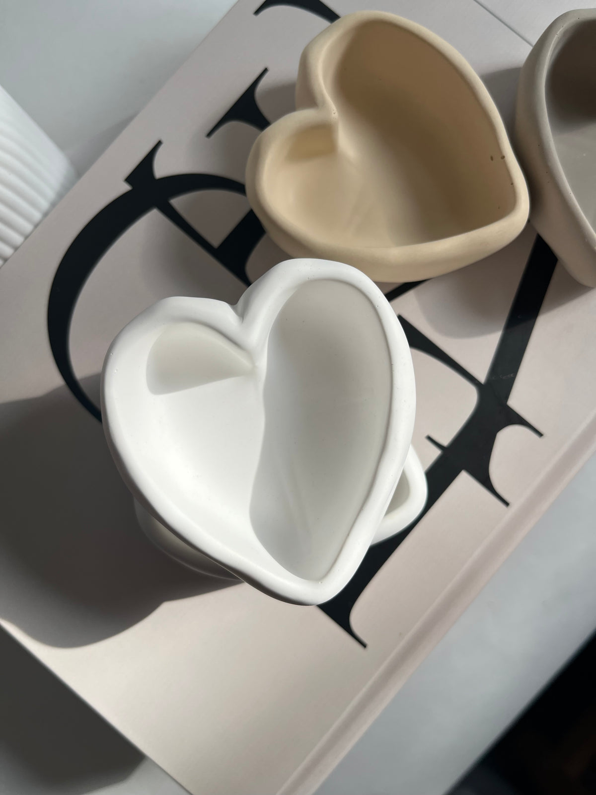 Organic Heart | Herzschale - Handgegossen