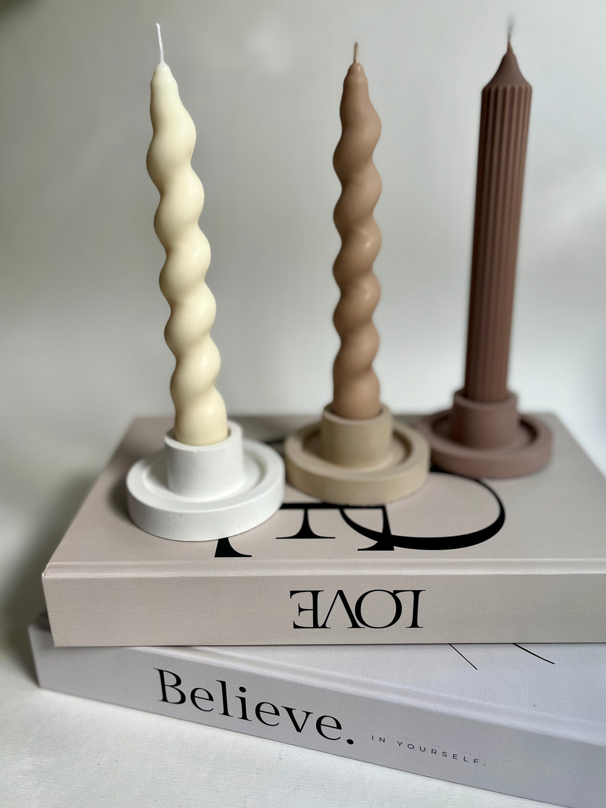 Soft Circle – Kerzenhalter für Stabkerzen