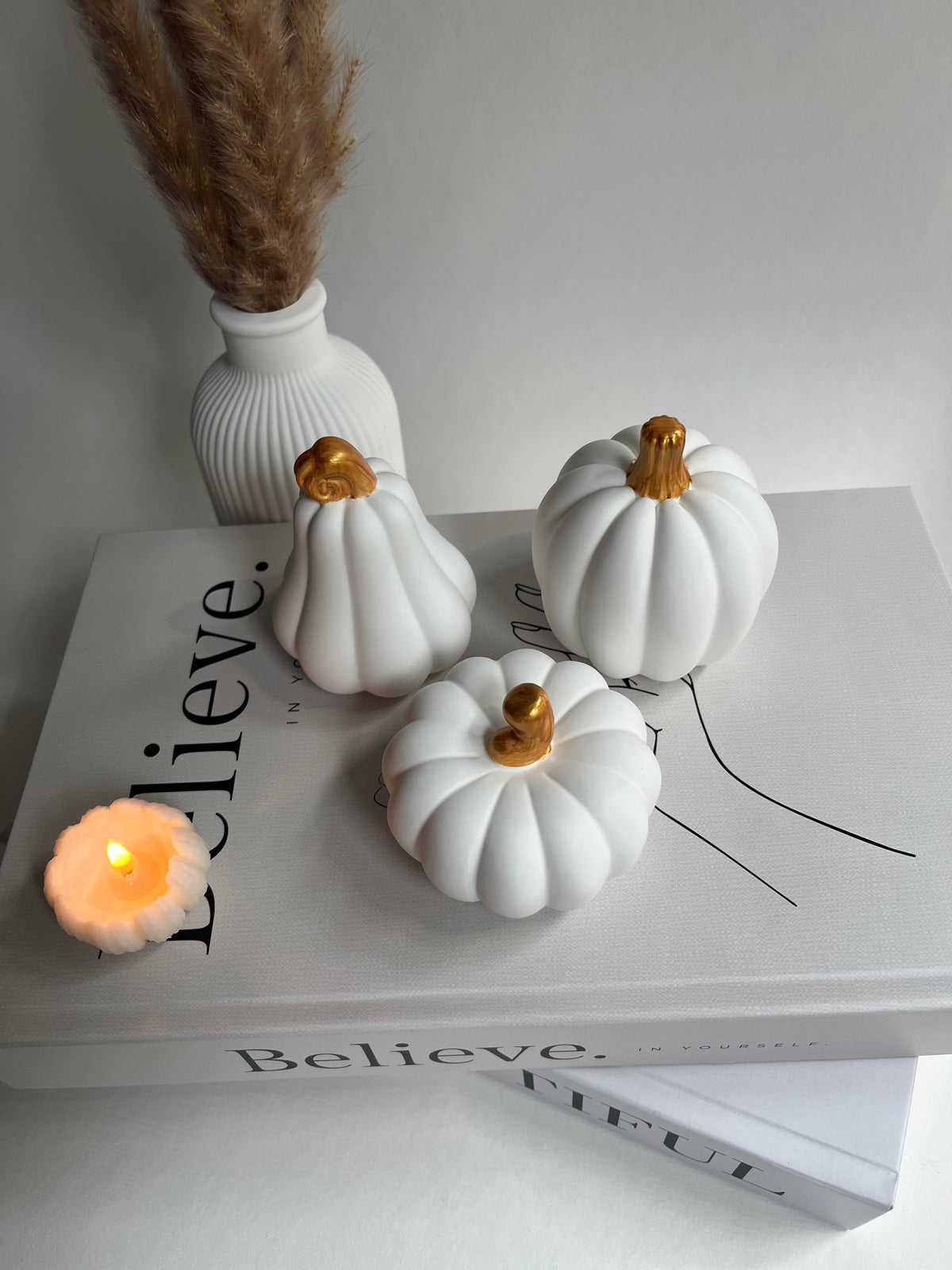 Deko-Kürbis-Set „Golden Autumn“