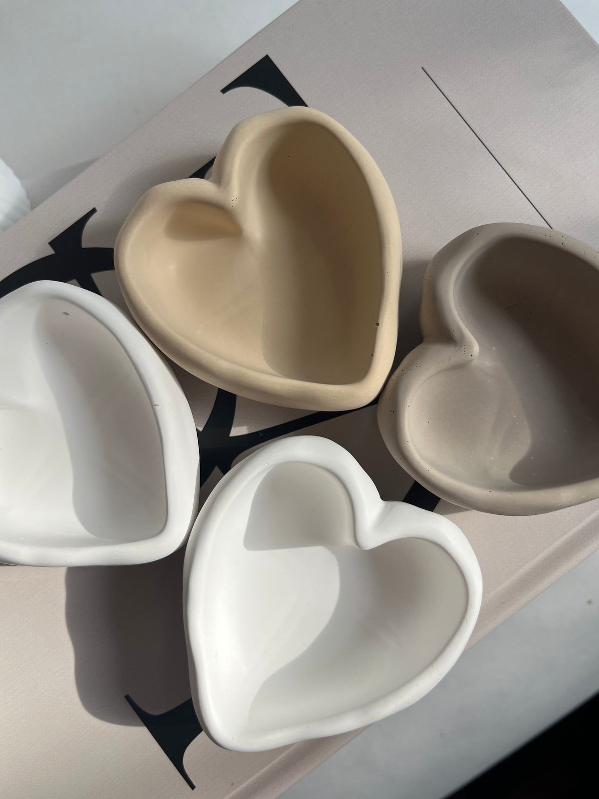 Organic Heart | Herzschale - Handgegossen