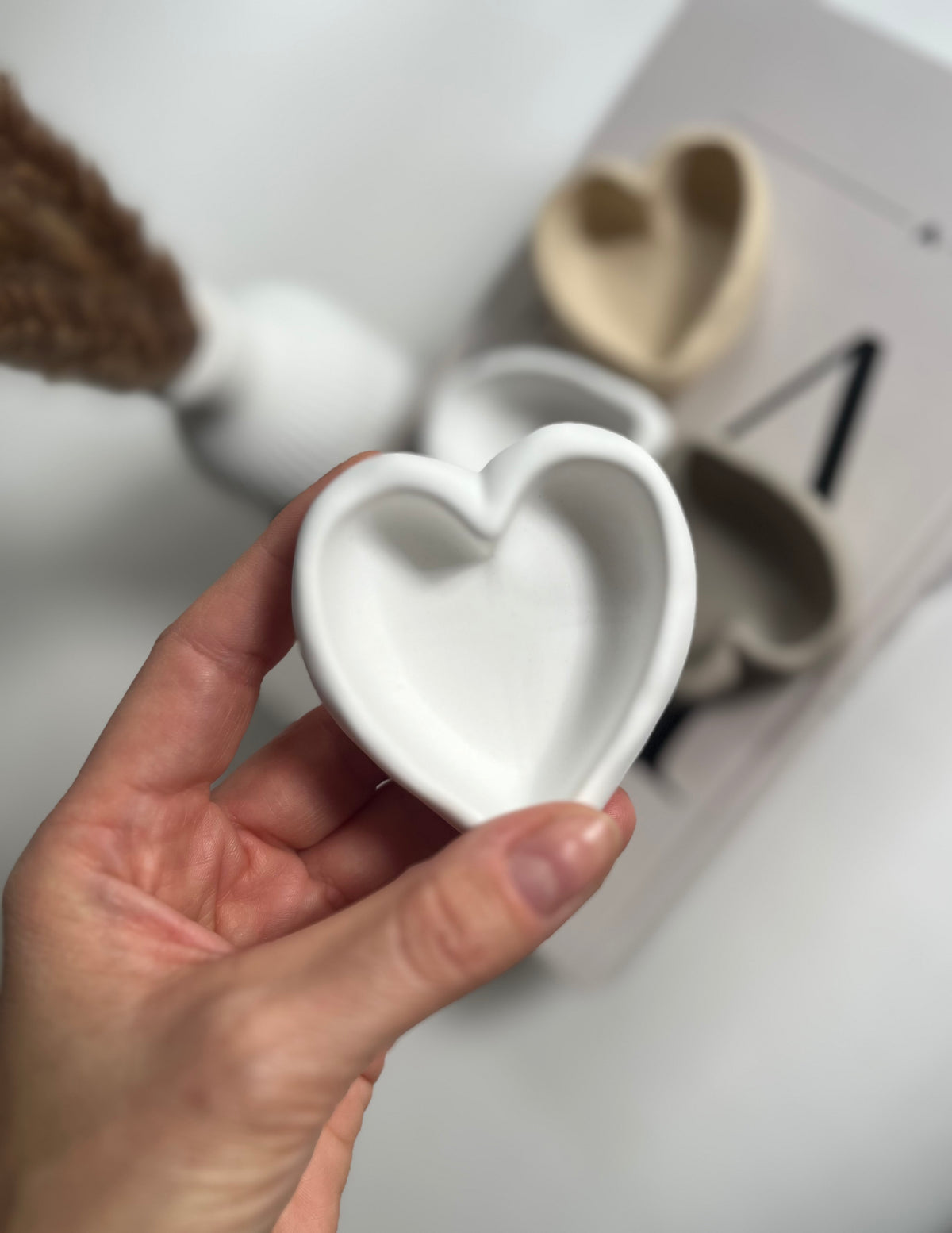 Organic Heart | Herzschale - Handgegossen