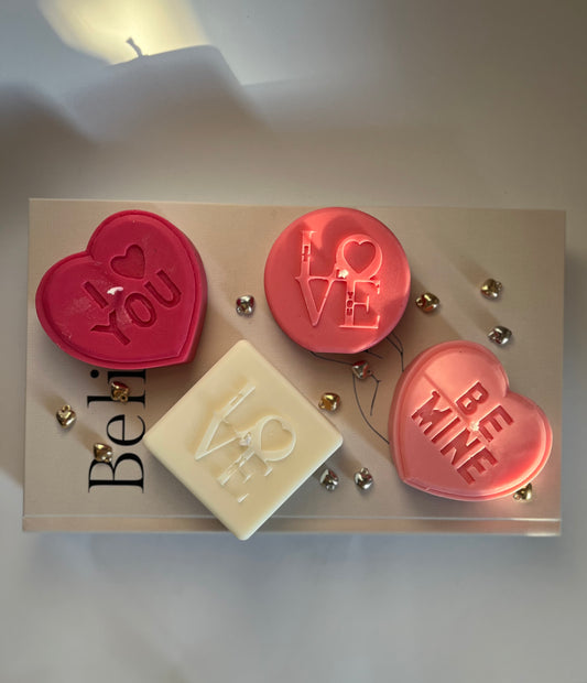 Kerzen „LOVE SERIE“ handgegossene Deko-Kerze