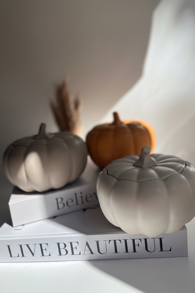 Duftkerze „Pumpkin Glow“ - handgegossen