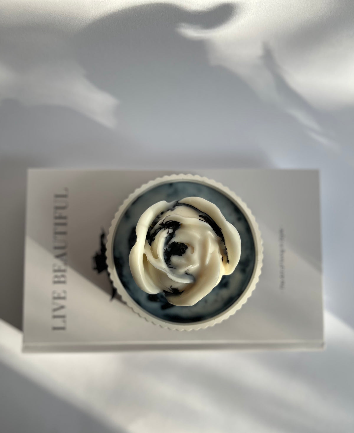 Kerzenschale „Midnight Rose“