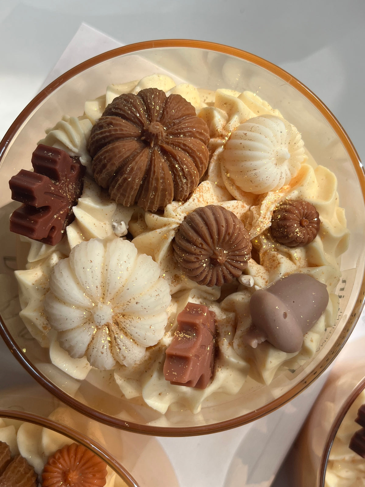 Duftkerze „PUMPKIN SPICE“ - handgegossen aus Sojawachs