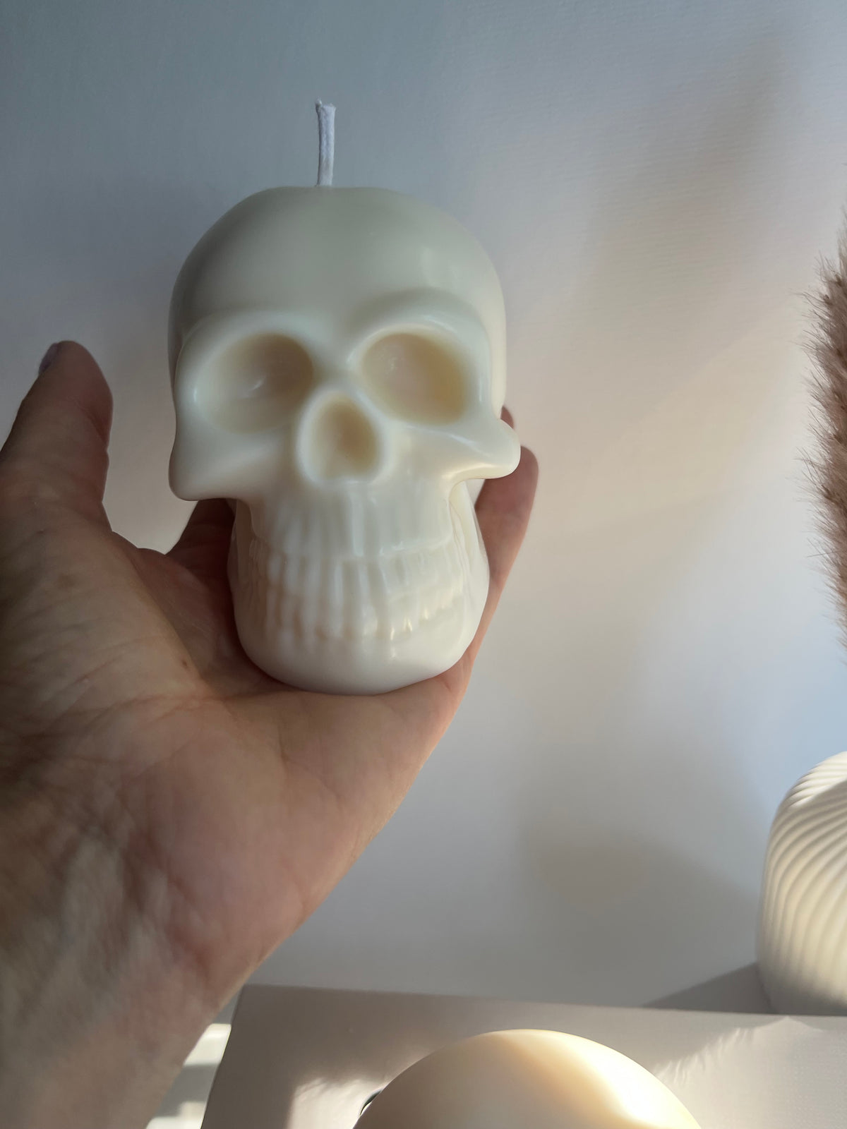 Dekokerze „Totenkopf“