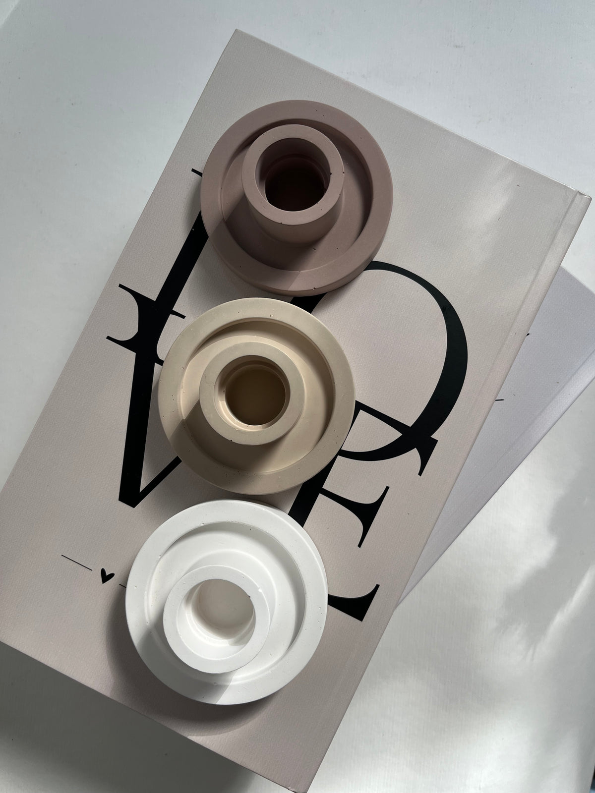 Soft Circle – Kerzenhalter für Stabkerzen