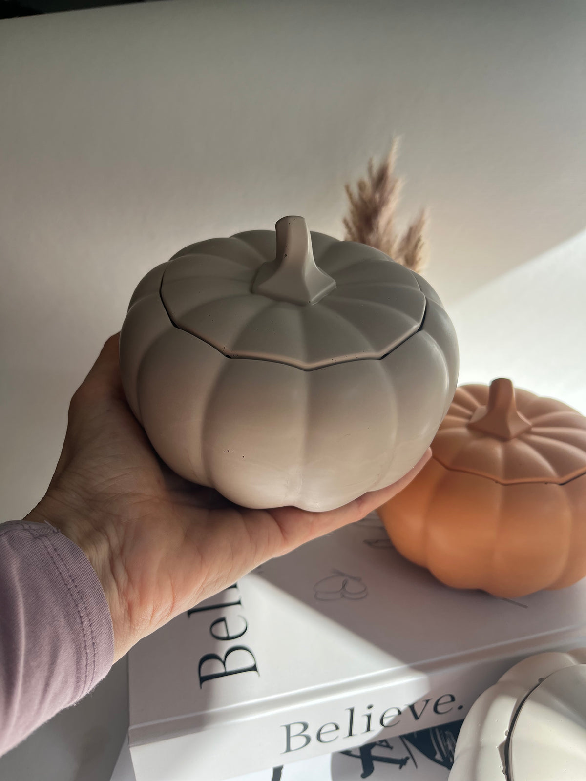 Duftkerze „Pumpkin Glow“ - handgegossen
