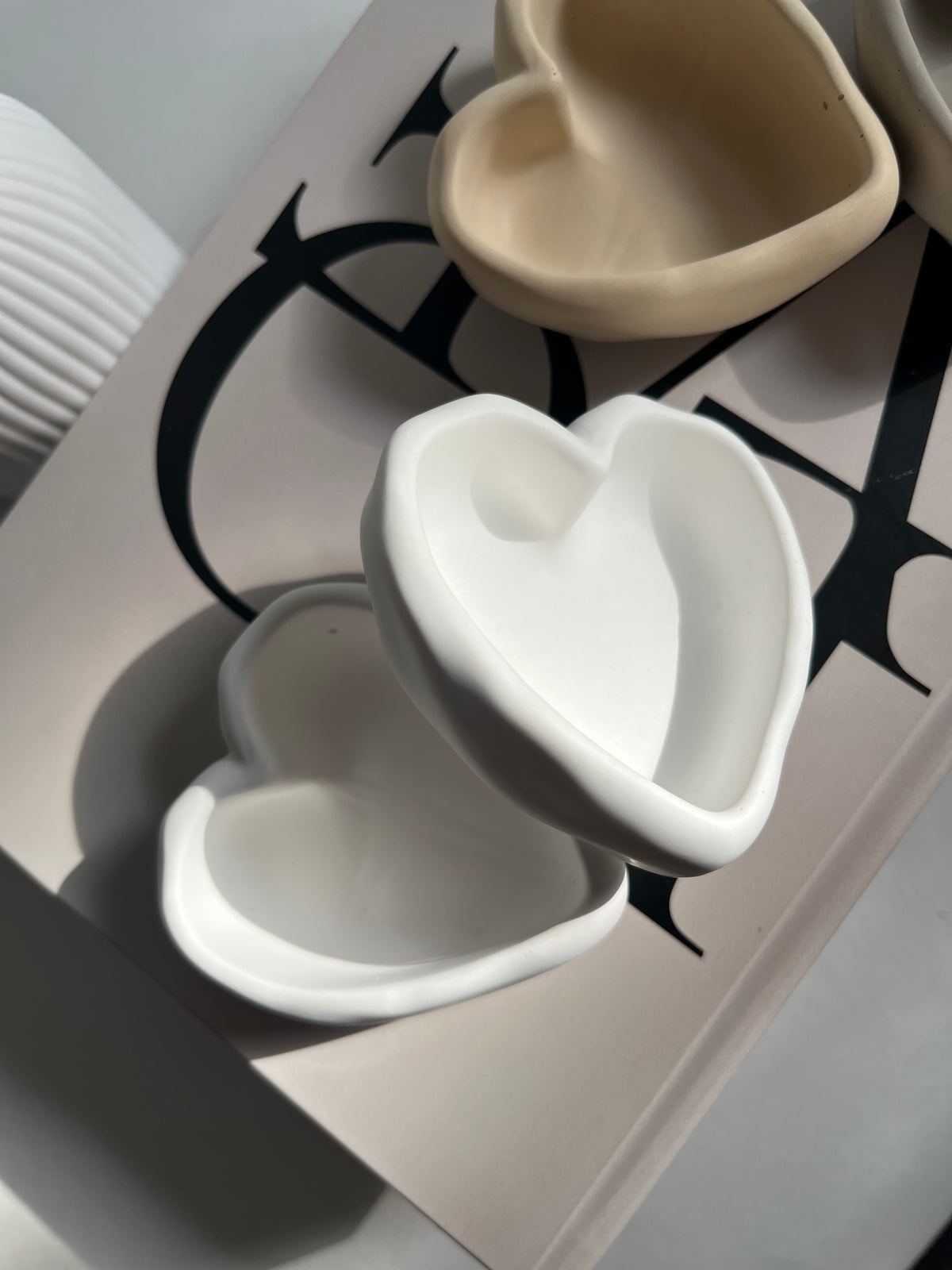 Organic Heart | Herzschale - Handgegossen